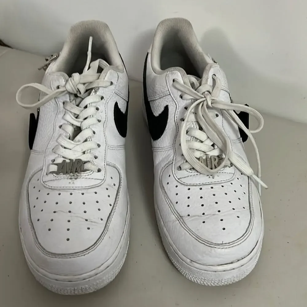NIKE AIR FORCE 1 ZIP SWOOSH REMOVABLE SNEAKERS SIZE 9 1/2